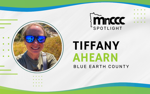 MnCCC Spotlight Tiffany Ahearn, Blue Earth County